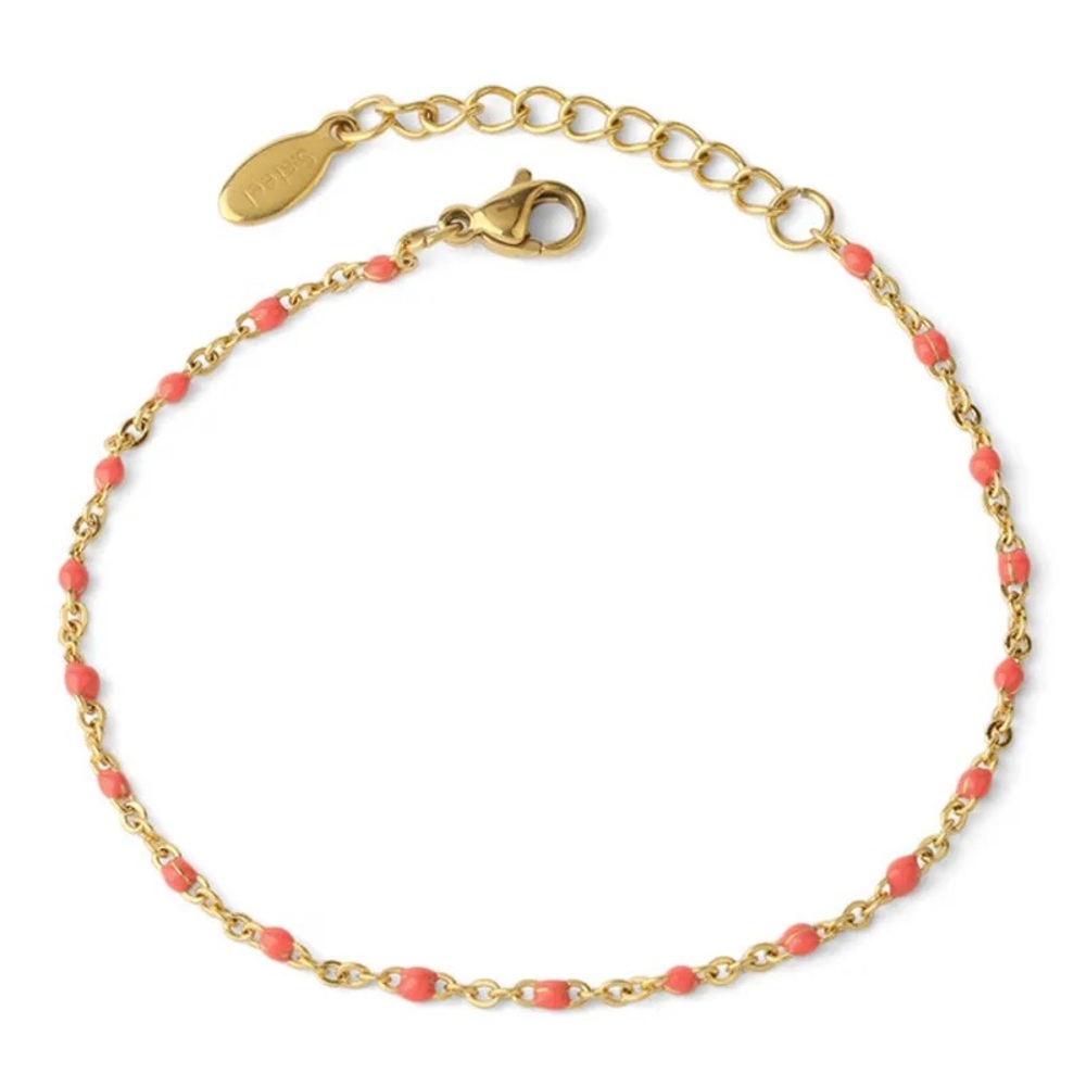 Elegant Multicolor Chain Bracelet - Picture 3 of 6